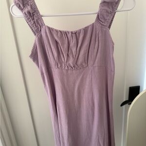 Sadie & Sage Lavender Mini Dress